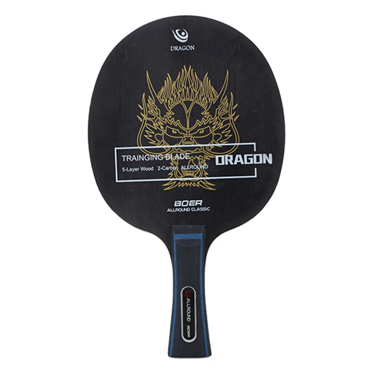 Boer Ping Pong Racket 7 Ply Table Tennis Accessories Long Handle