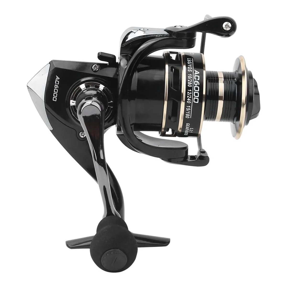 Fishing Reel Spinning Long Cast AC6000
