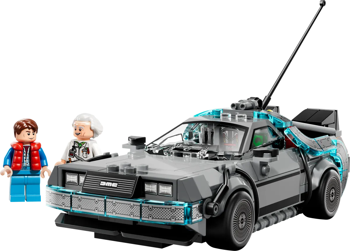 LEGO Speed Champions Time Machine 357 Pieces - Ages 9+