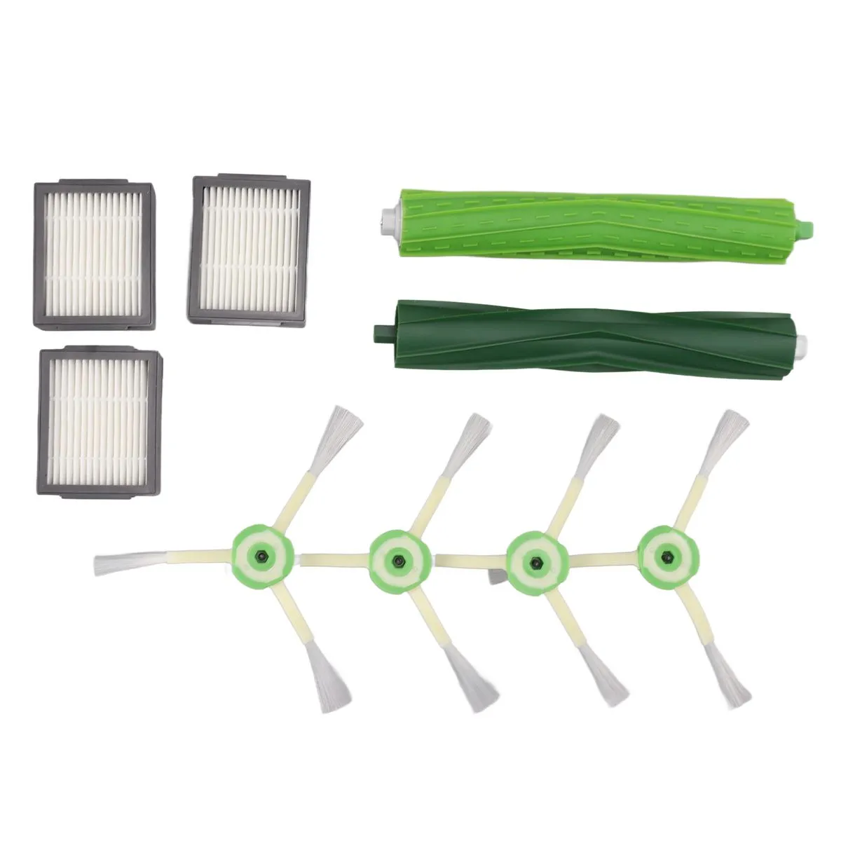 Main Brush Filter & Side Brush Kit for Roomba I7 E5 E6
