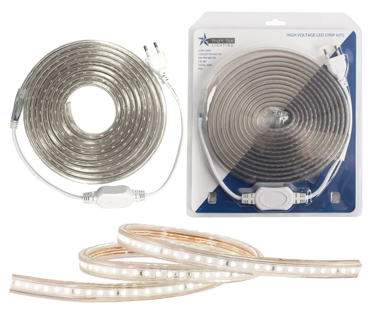 5 Meter LED Strip in Blister Pack - LED Strip Light - 3000K