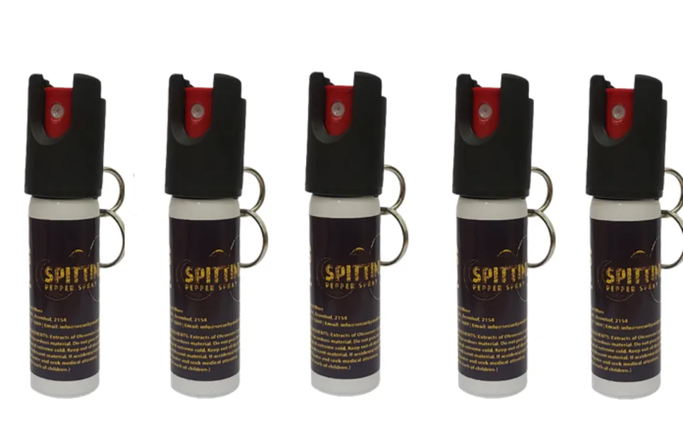 Spitting Cobra 20ml Keychain Pepper Spray (Pack of 5)