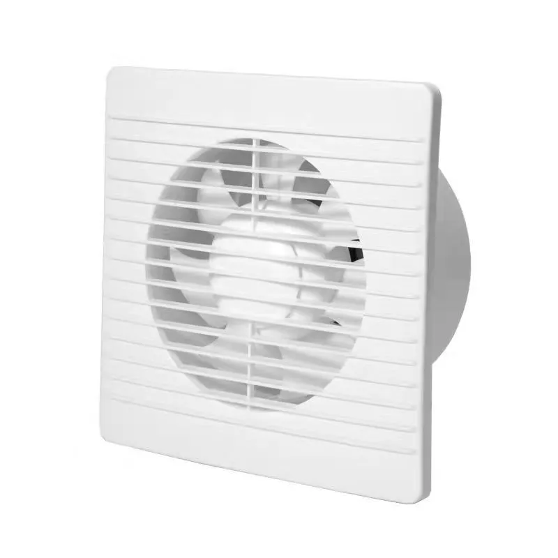 Indoor Exhaust Fans Controlled Wall Mounted Bathroom Pet Houses Fan - White-4 Inch