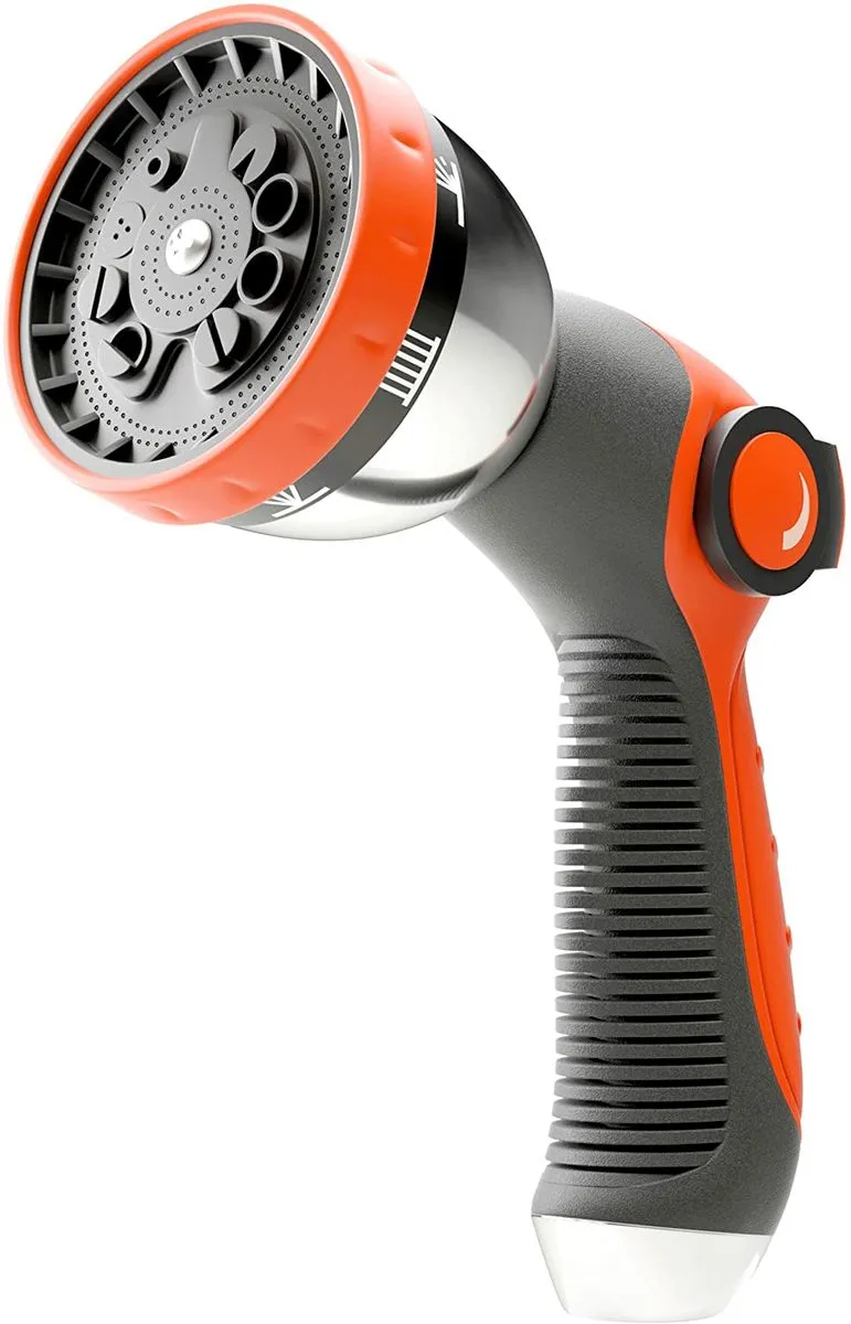 Hosepipe Water Spray Gun Nozzle for Garden Watering, Car & Pet Wash