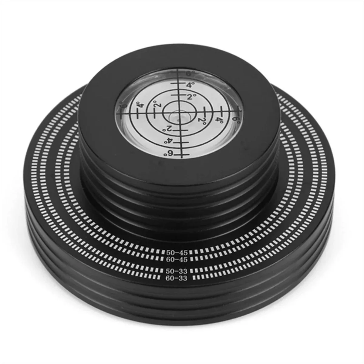 Record Weight Lp Vinyl Record Clamp Level Turntable Stabilizer Black