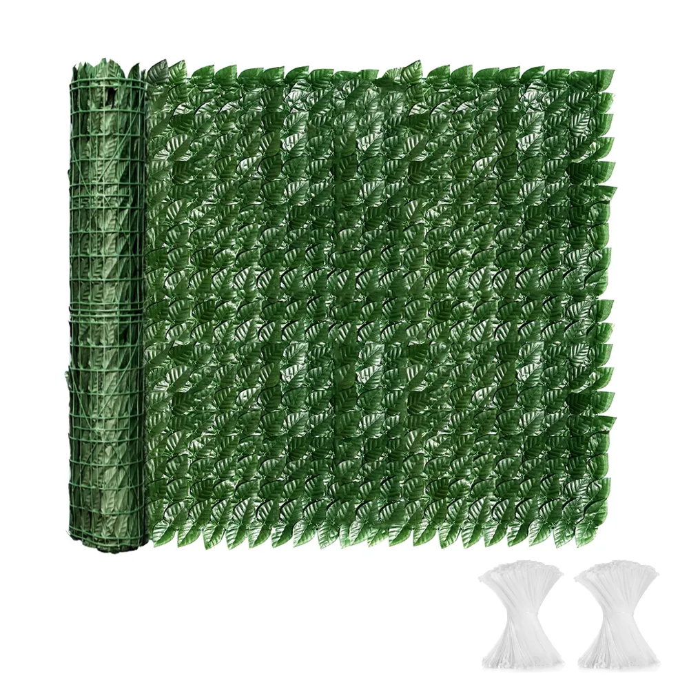 1x3m Artificial Ivy Plant Privacy Screen UV Resistant Garden Balcony Wall