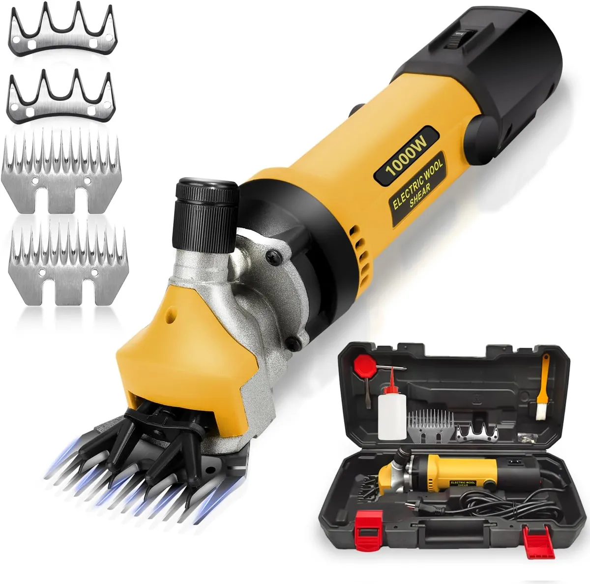 Carpet Shears 600W, Electric Clippers Professional, 6 Speed Heavy Duty