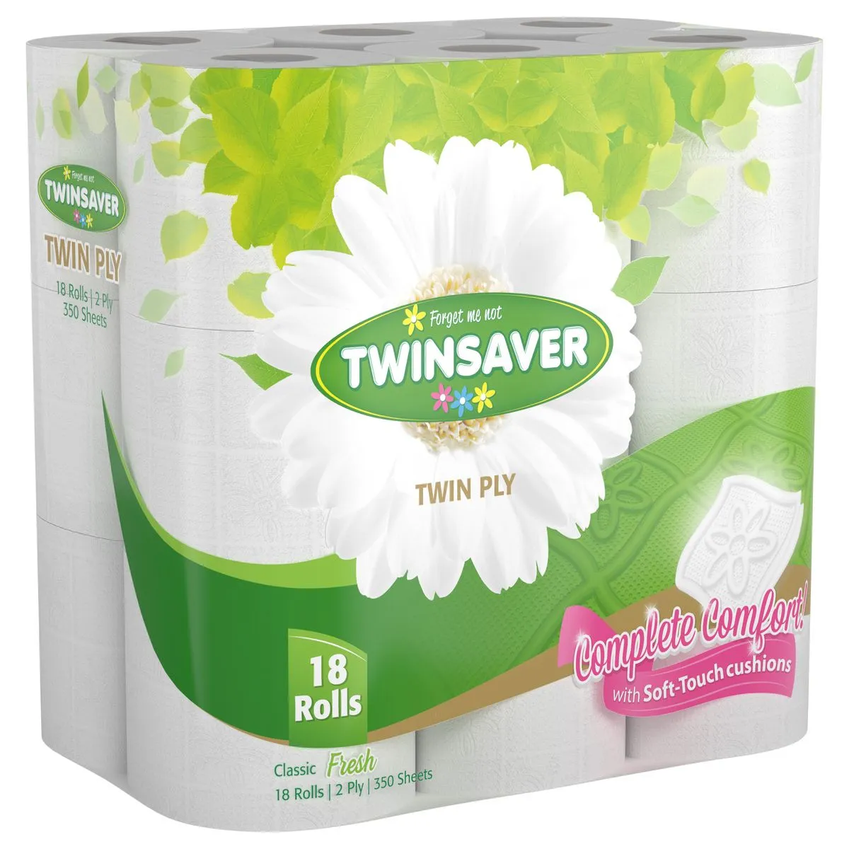 Twinsaver Luxury 2 Ply 18's