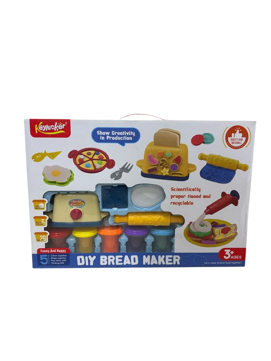 DIY Bread Maker - Creative Play Dough Kitchen Set