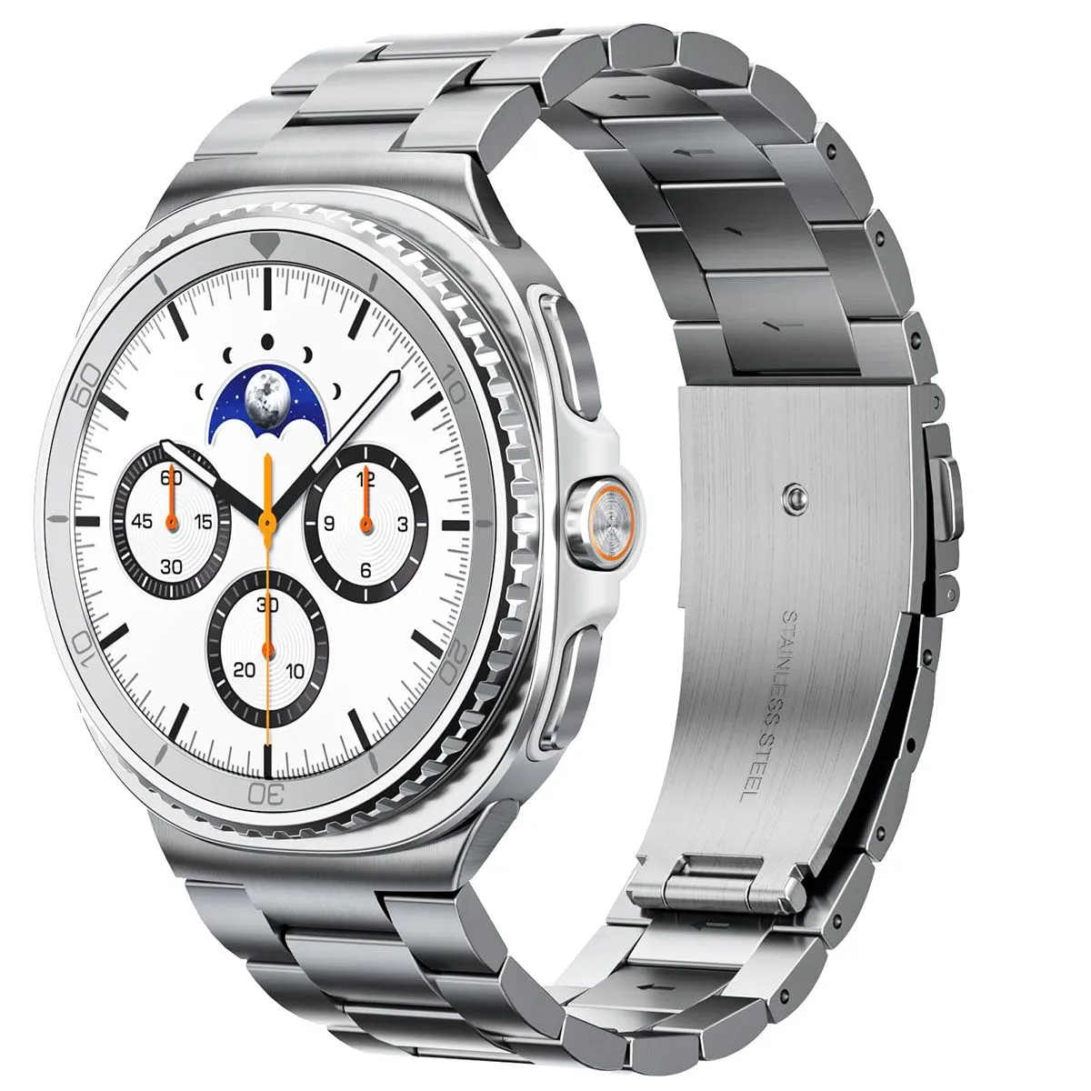Stainless Steel Strap Compatible with Samsung Galaxy Watch 8 /8 Classic