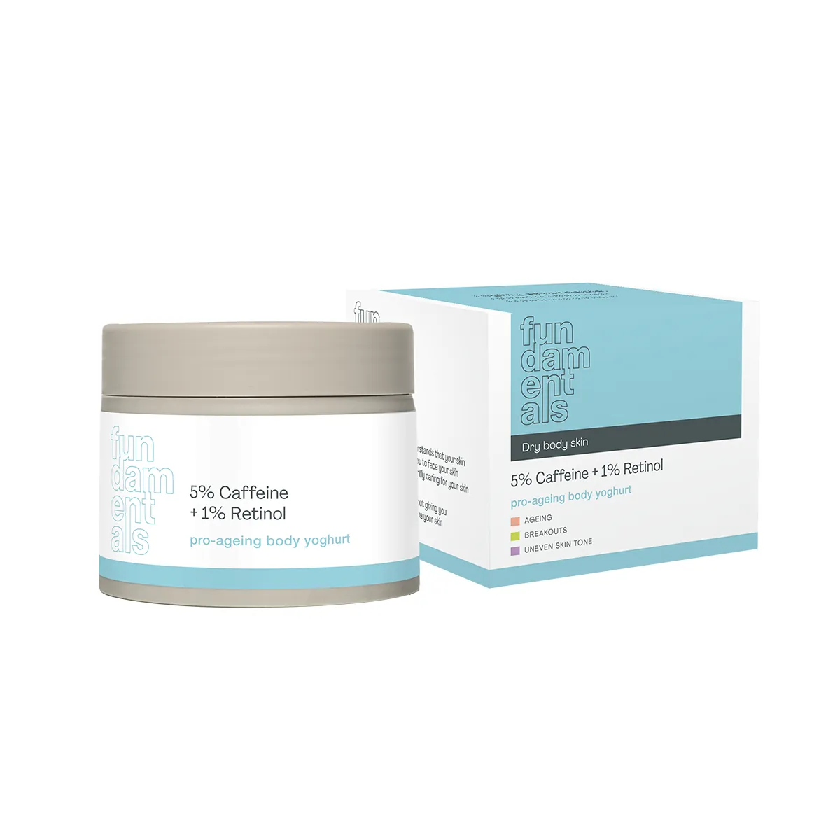 5% Caffeine + 1% Retinol - Pro Ageing body yoghurt