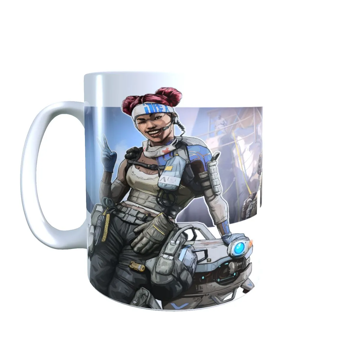 Lifeline Hero Pose - Apex Legends Coffee Mug