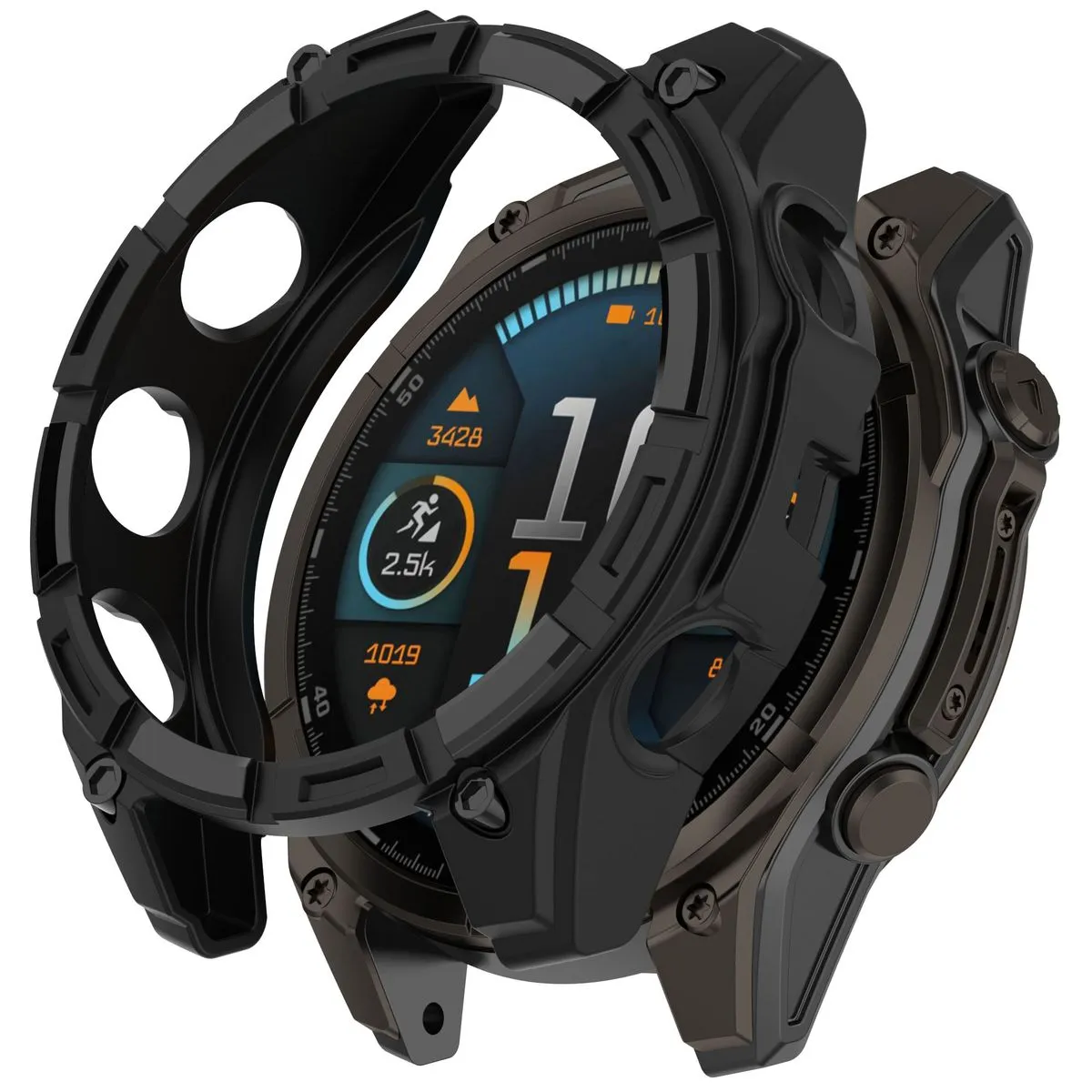 Armour Protective Watch Case Compatible with GARMIN Fenix 8 Solar