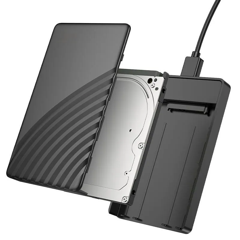 USB 3.0 HDD SSD Enclosure 2.5" SATA External Hard Drive Case up to 6TB