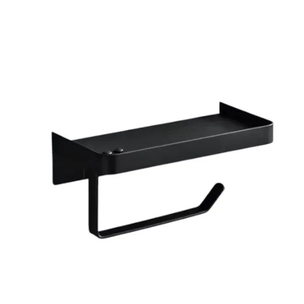 Stainless Steel Single Roll Toilet Paper Holder