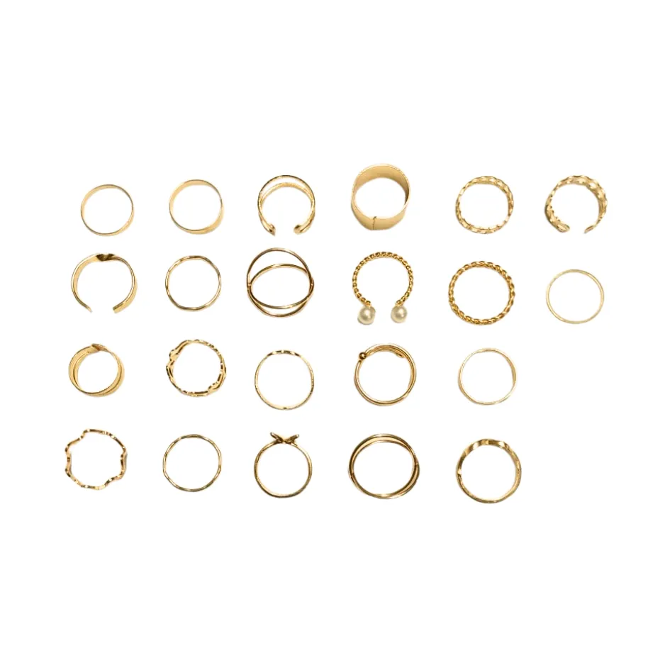 Bestby-22 Stackable Trendy Rings Set For Special Occasions & Daily Wear