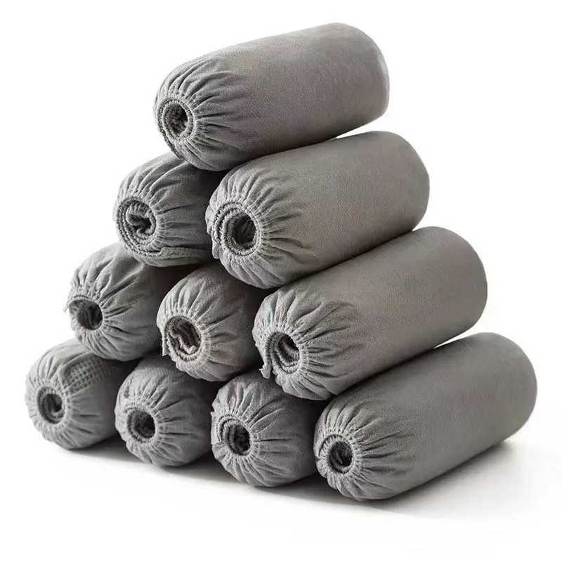 100 Pieces Disposable Shoe Covers, Indoor and Outdoor Workplace Shoe Covers