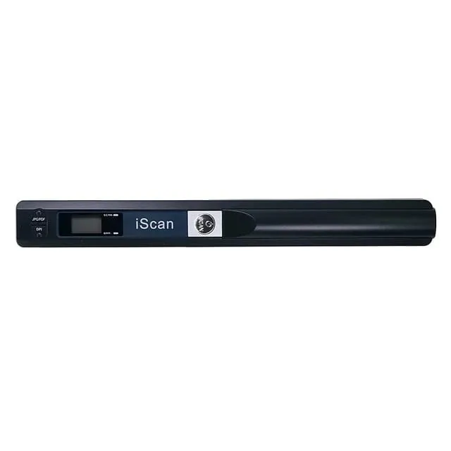 Portable Document Handheld A4 Book Iscan Photo scanner - Black