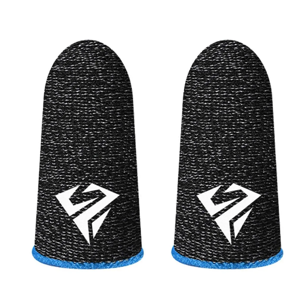 Universal Fit Ultra-Thin Breathable Finger Sleeves - 2-Pack - Blue