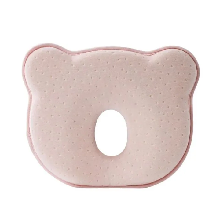 Memory Foam Plagiocephaly Anti-Plagiocephaly Baby Pillow, Pink