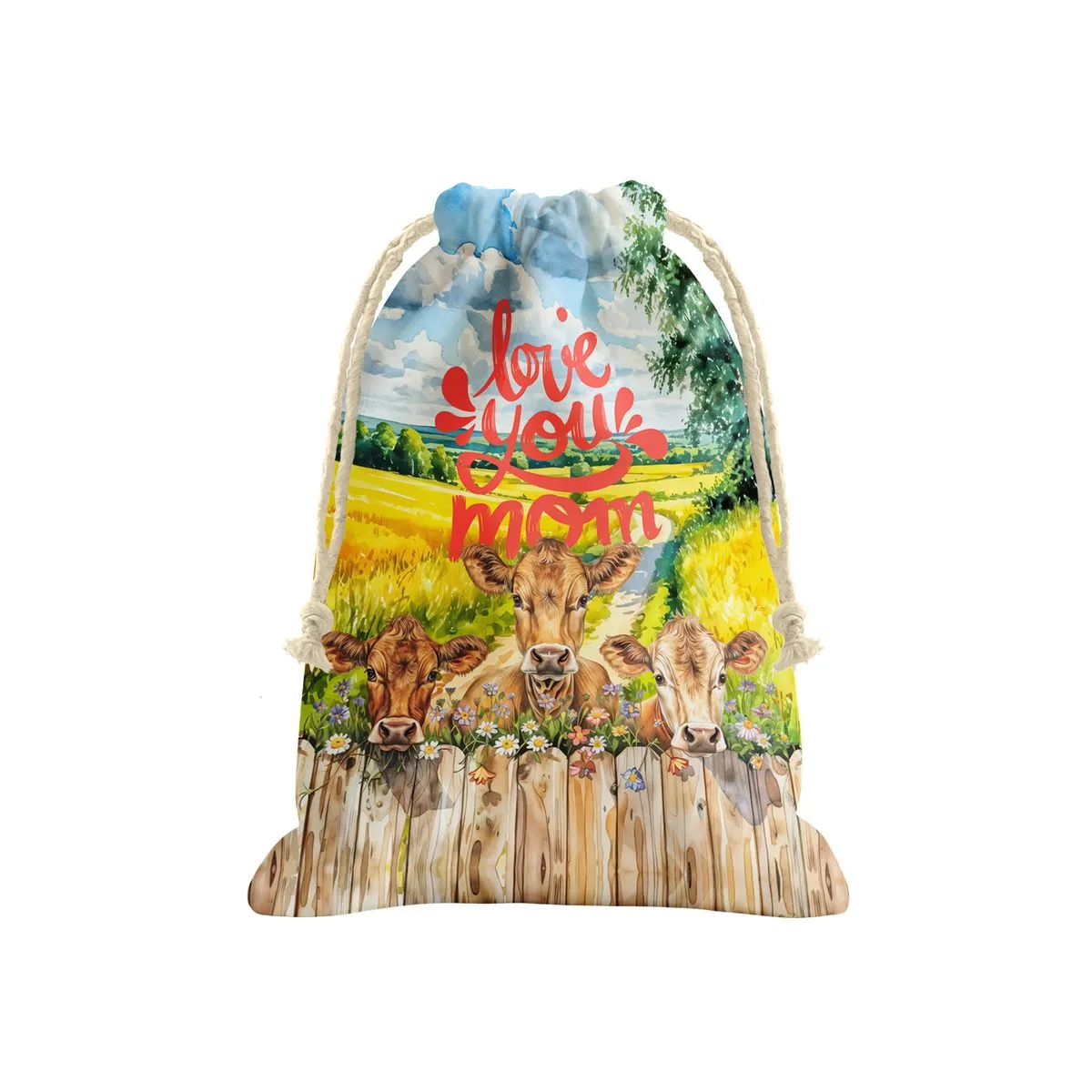 Love You Mom Gift Bag (Set of 2)