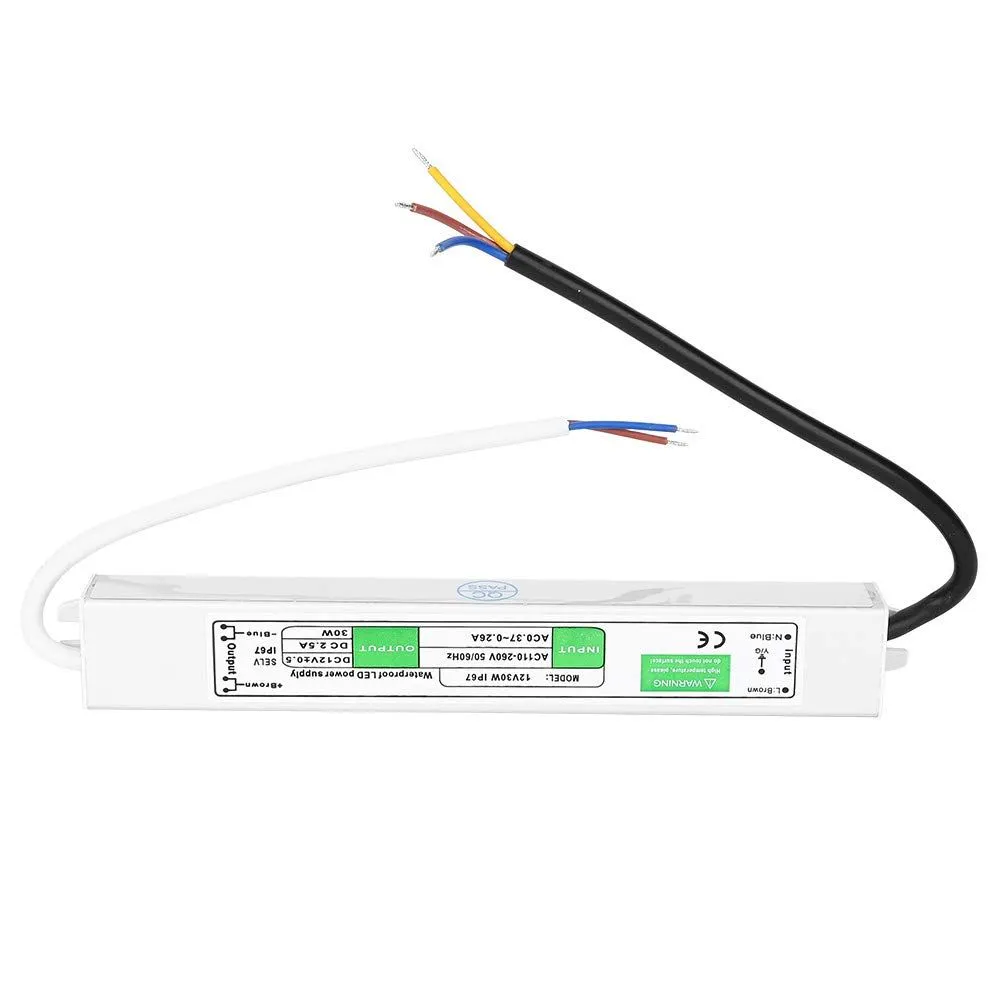 12V 30W Outdoor LED Driver Power Supply Converter