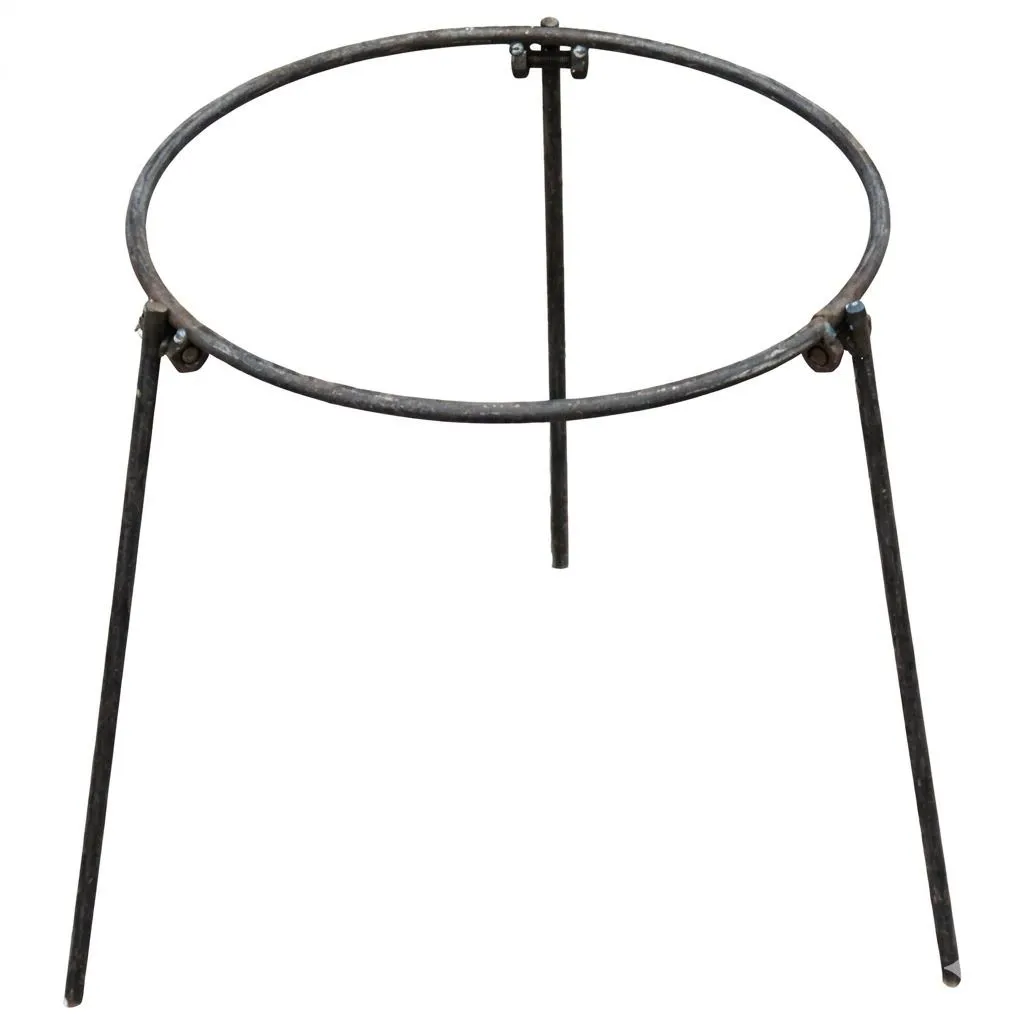 Foldable Campfire Tripod Grill Stand For Outdoor Cooking