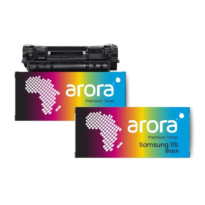 ARORA 111L Black Compatible Double Pack High Yield Toner Cartridge