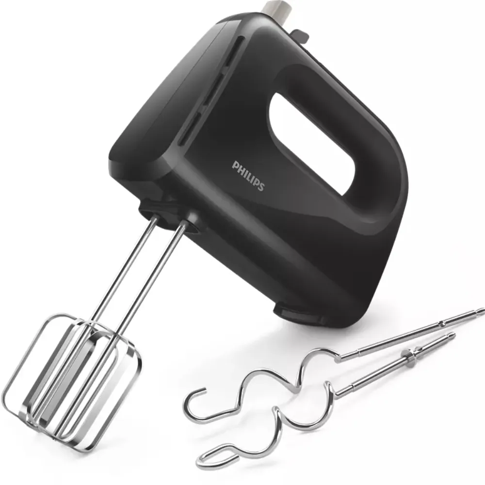Philips Daily Collection Cake Mixer - Hand Mixer Machine, Electric Beater - Black