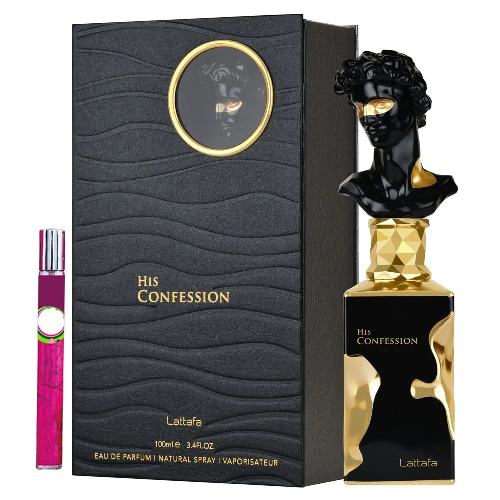 100ml - Eau De Parfum Confession +Summer Fragrance 35ml - Black