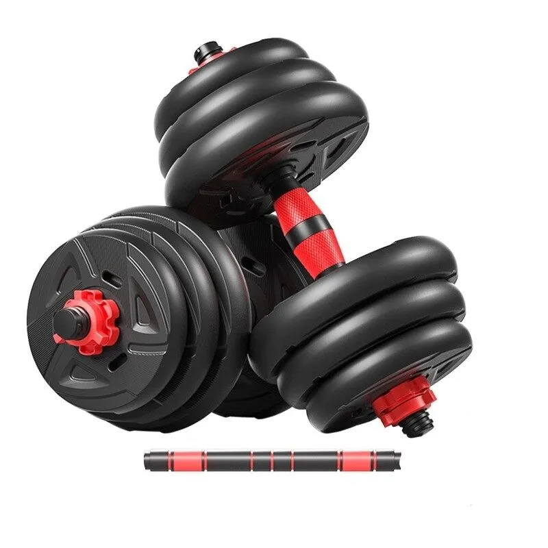 Adjustable Rubber Dumbbell Set 20kg 183283