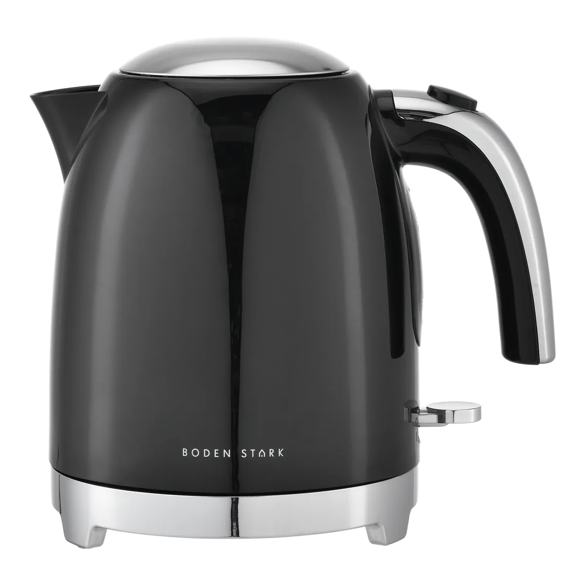 Boden Stark 1L Black Plastic Kettle, Compact Cordless Design