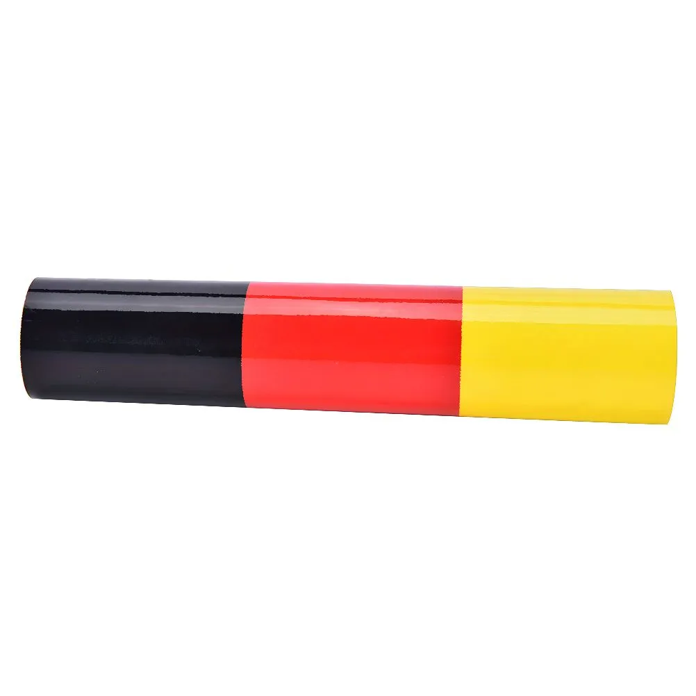 200cm Car Sticker Stripes Rally Side Hood Racing, Motorsport Vinyl Decal - Black