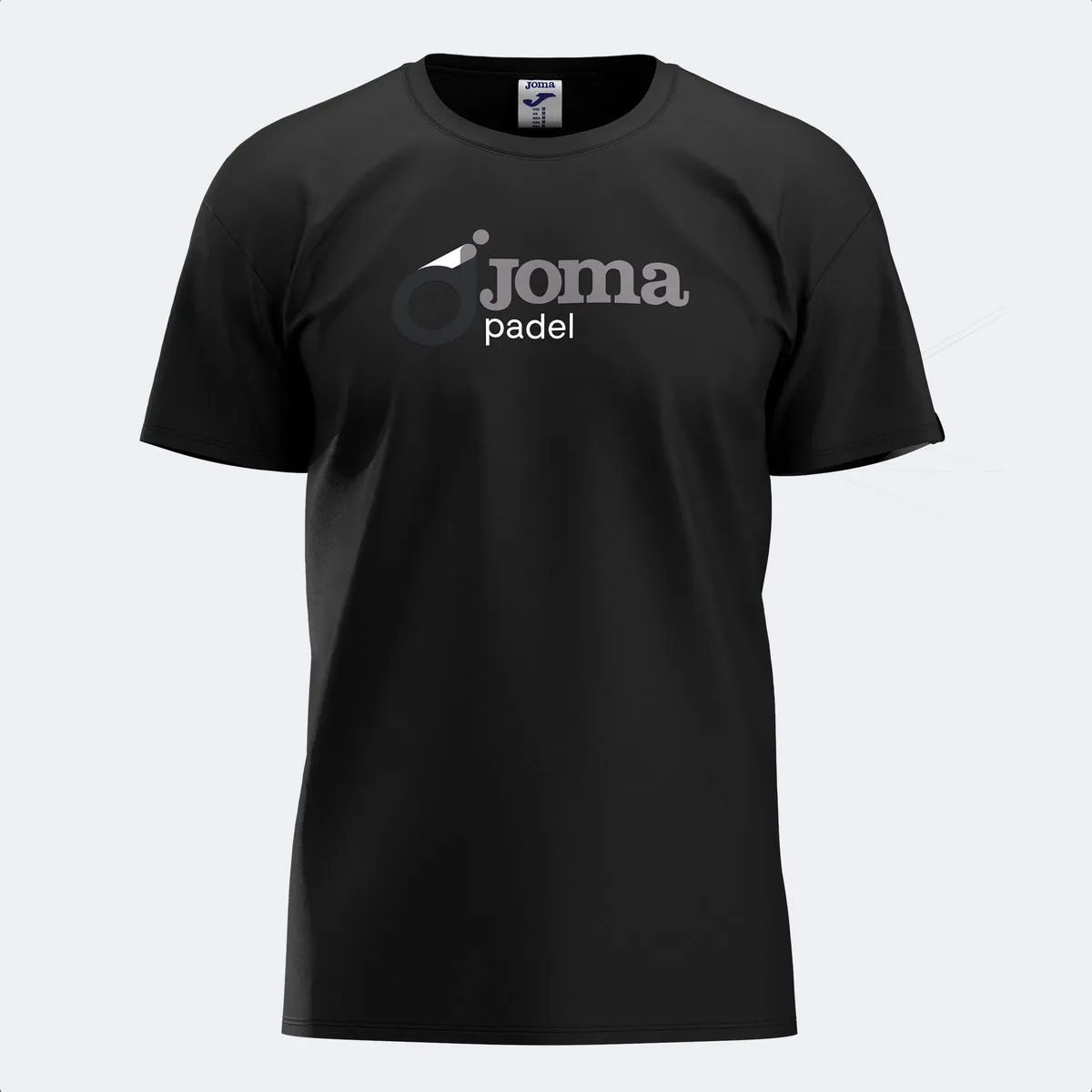 Joma Men's Torneo Short Sleeve Padel T-Shirt - Black