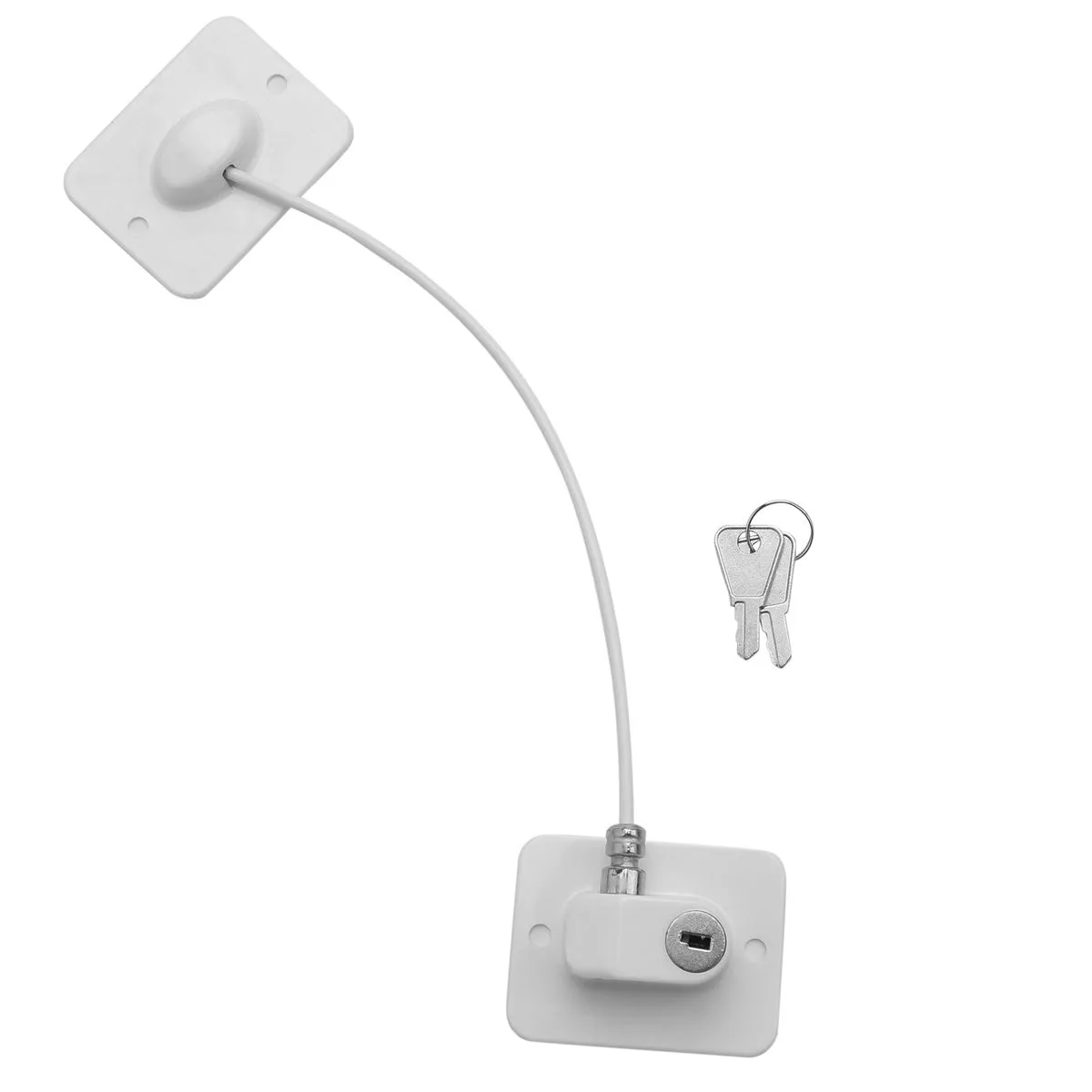 Baby Safety Window Restrictors With Safety Lock Cable No Screws Required To