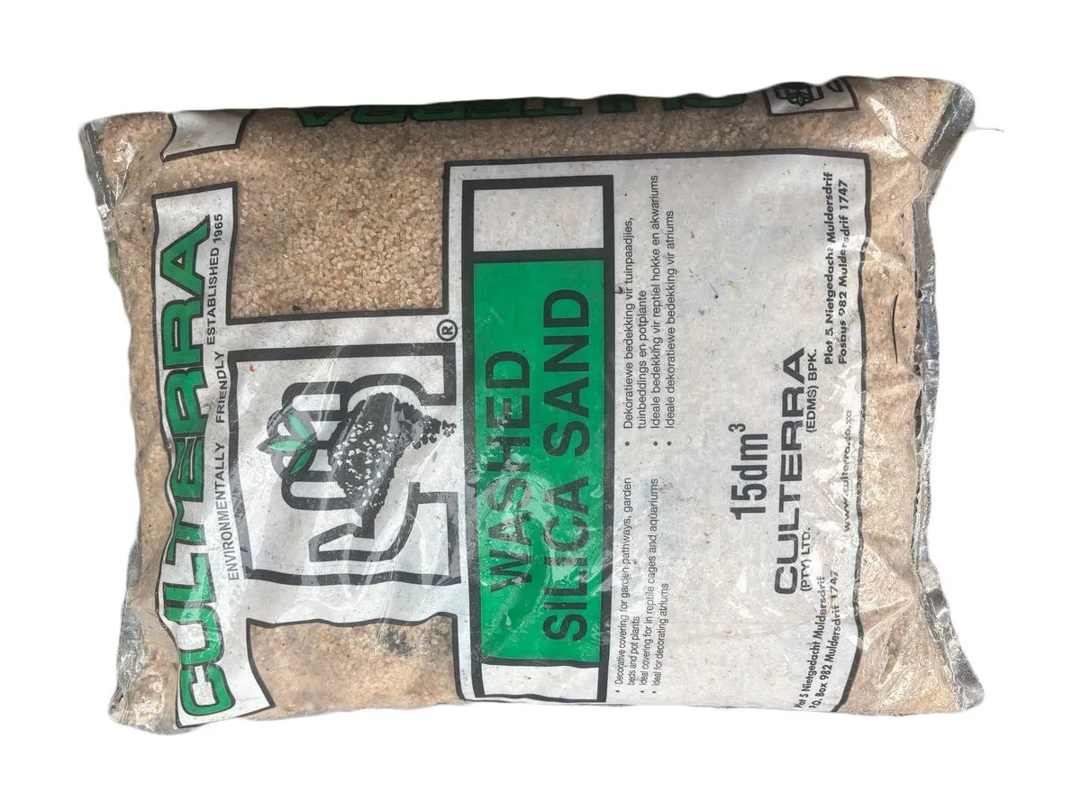 Culterra Washed silica sand 15dm