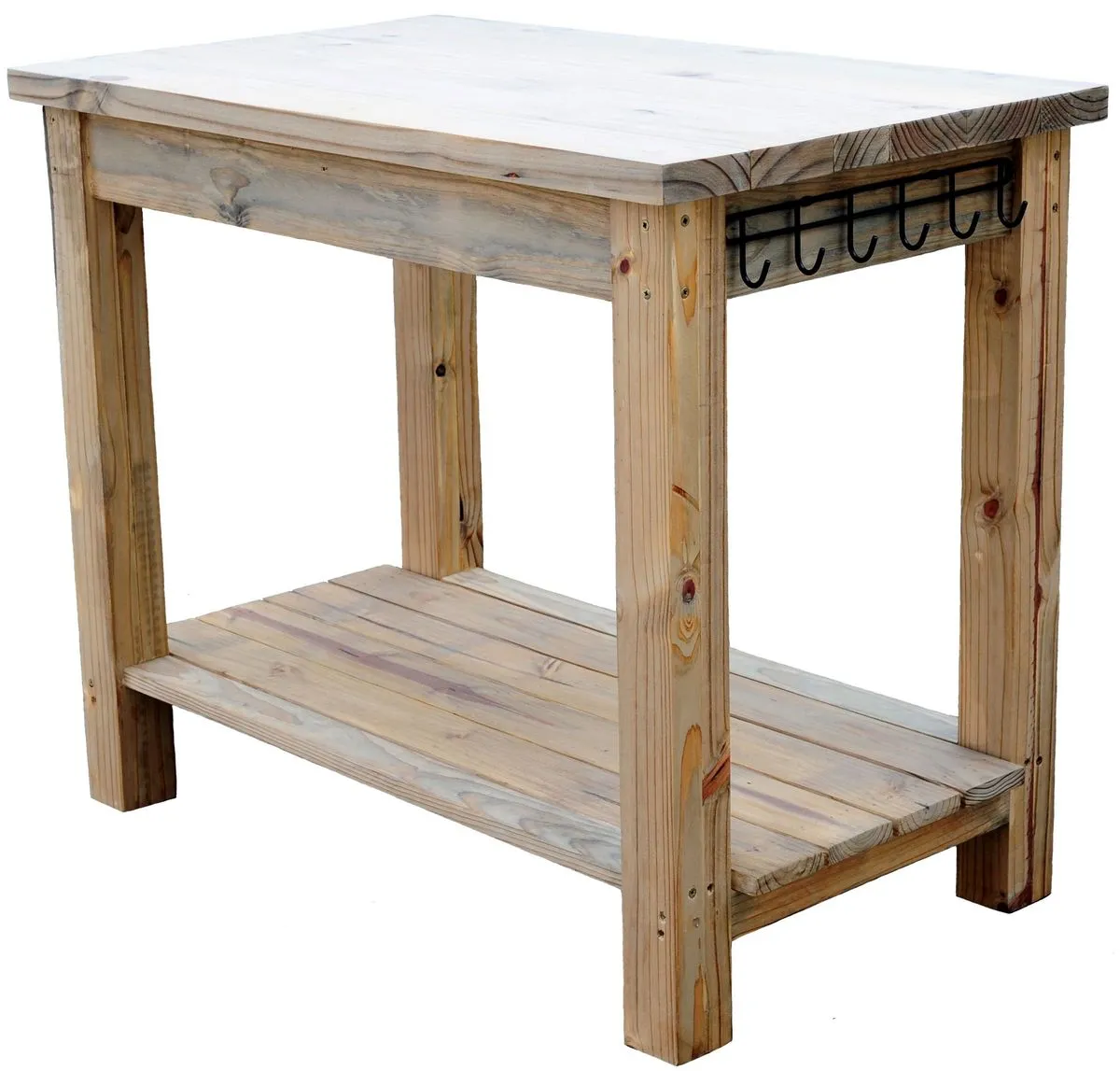 ChrisJan Rustic Kitchen Island/Butcher, providing more Space and Storage - Mariner