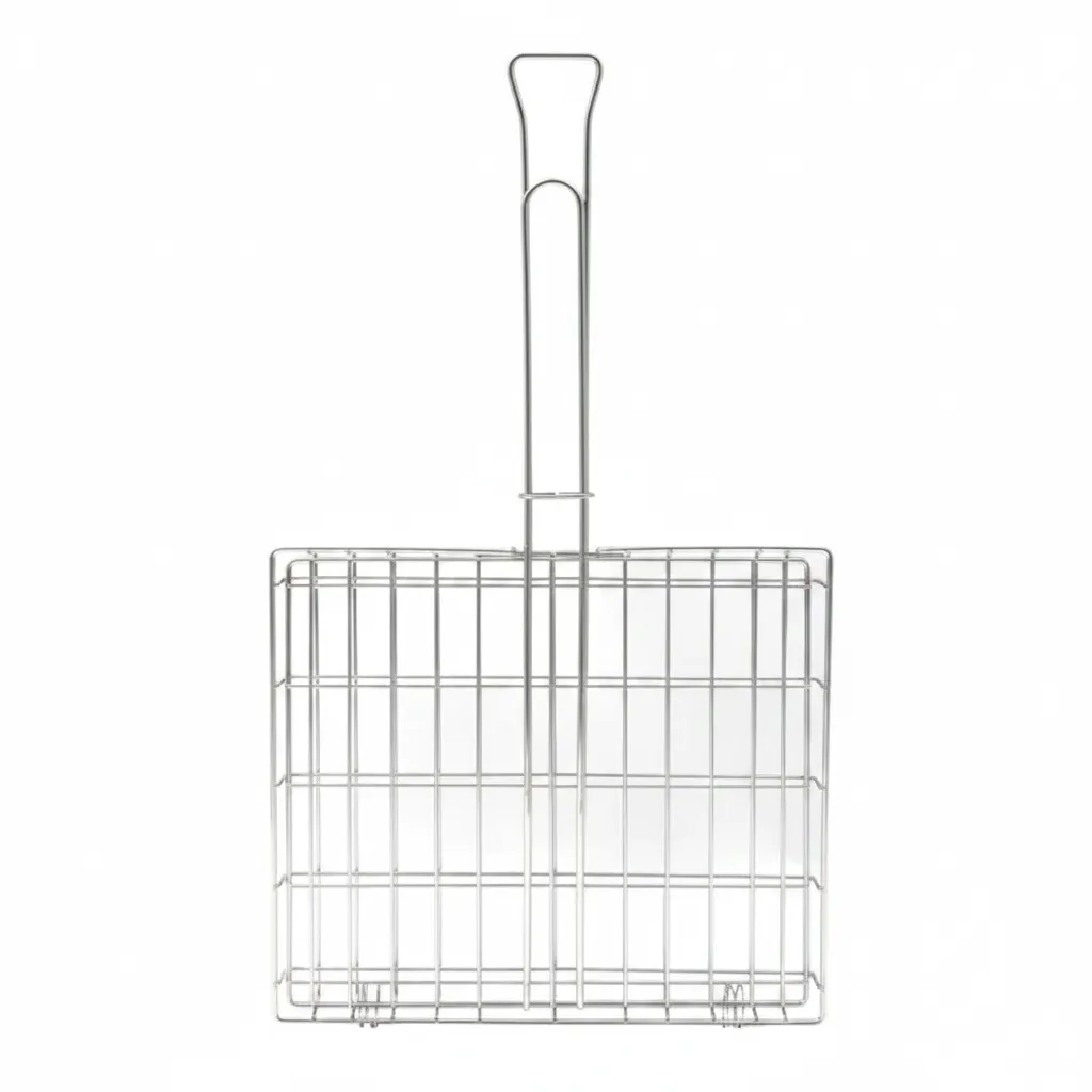 Kaufmann Stainless Steel Braai Grid 34 cm x 30 cm for BBQ & Camping