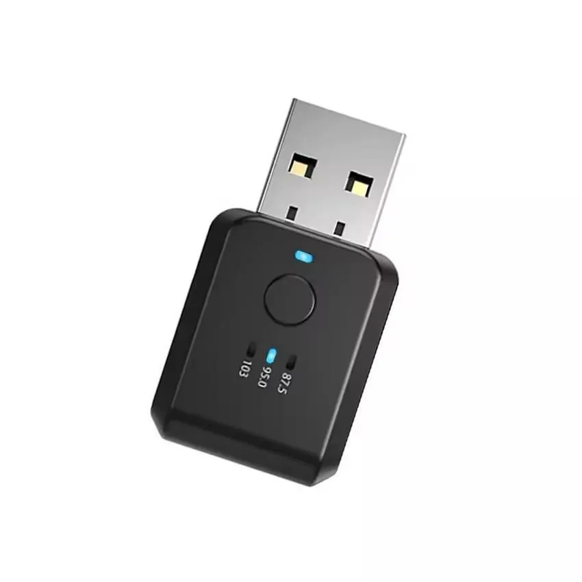 USB Bluetooth 5.1 FM Transmitter & Receiver for Cars-Wireless Audio Adapter