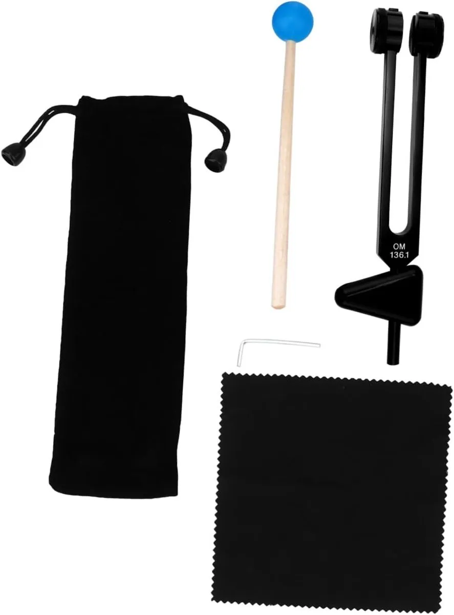 Tuning Fork for Sound Healing Aluminum Alloy Yoga Healing Instrument
