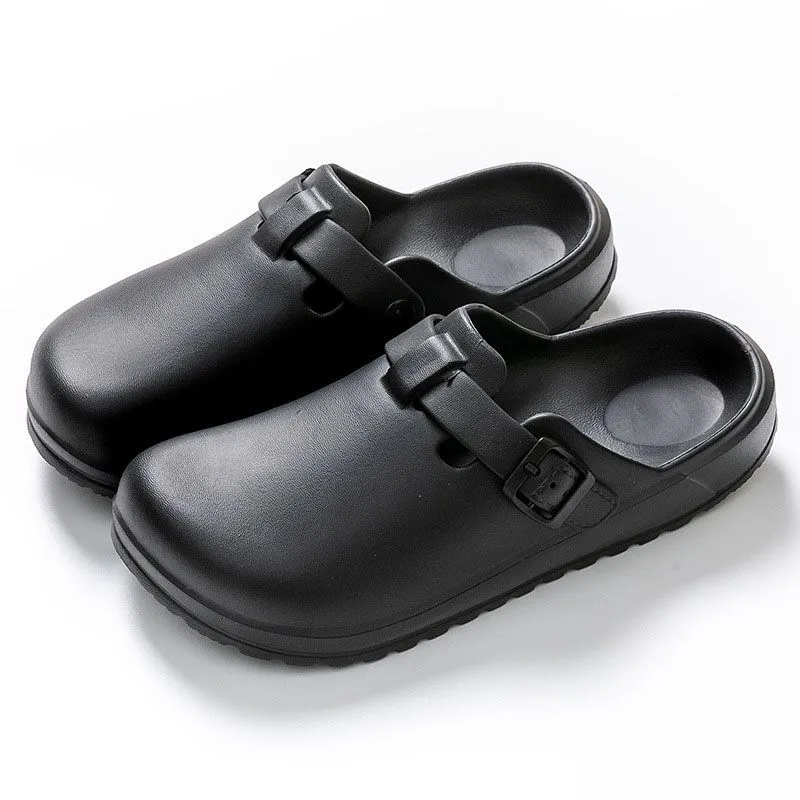 Chef Clogs Nurse Clogs Chef Shoes Slip-on Beach Slippers Closed Clogs