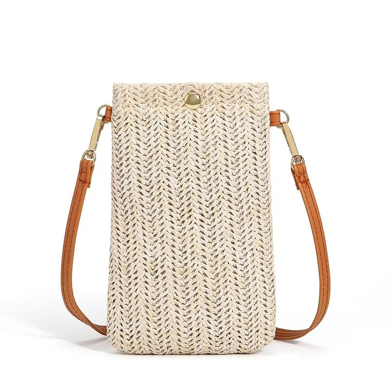 Ladies Fashion Woven Cross Body Bag