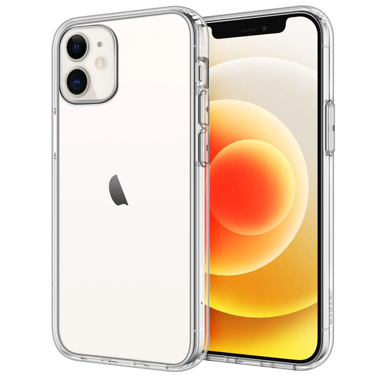 JETech iPhone 12 & iPhone 12 Pro Case Bumper Cover