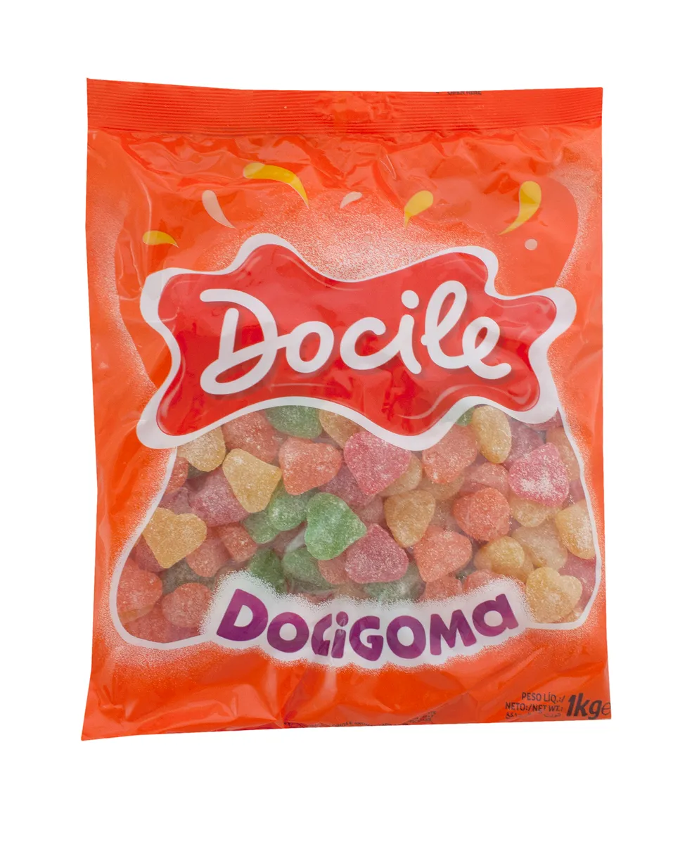 Docile Docigoma - Fruit Hearts 2 x 1Kg