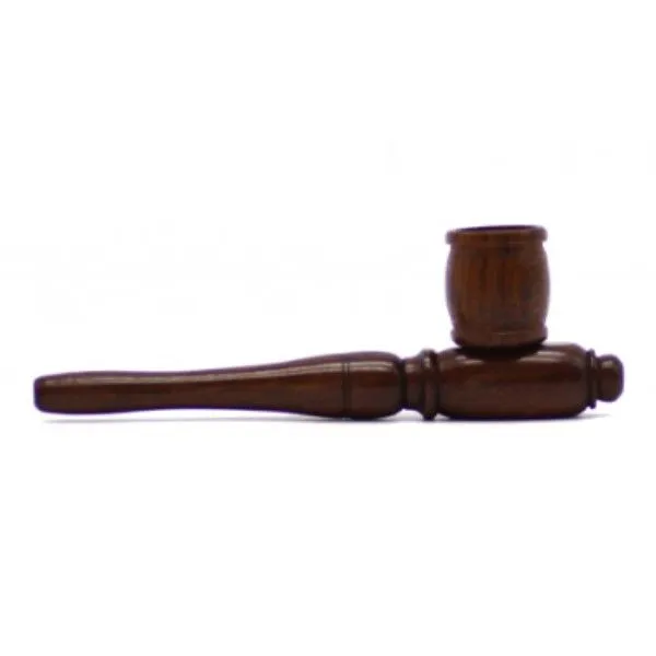 Wooden Ball Pipe 12.5cm - 13381/13378