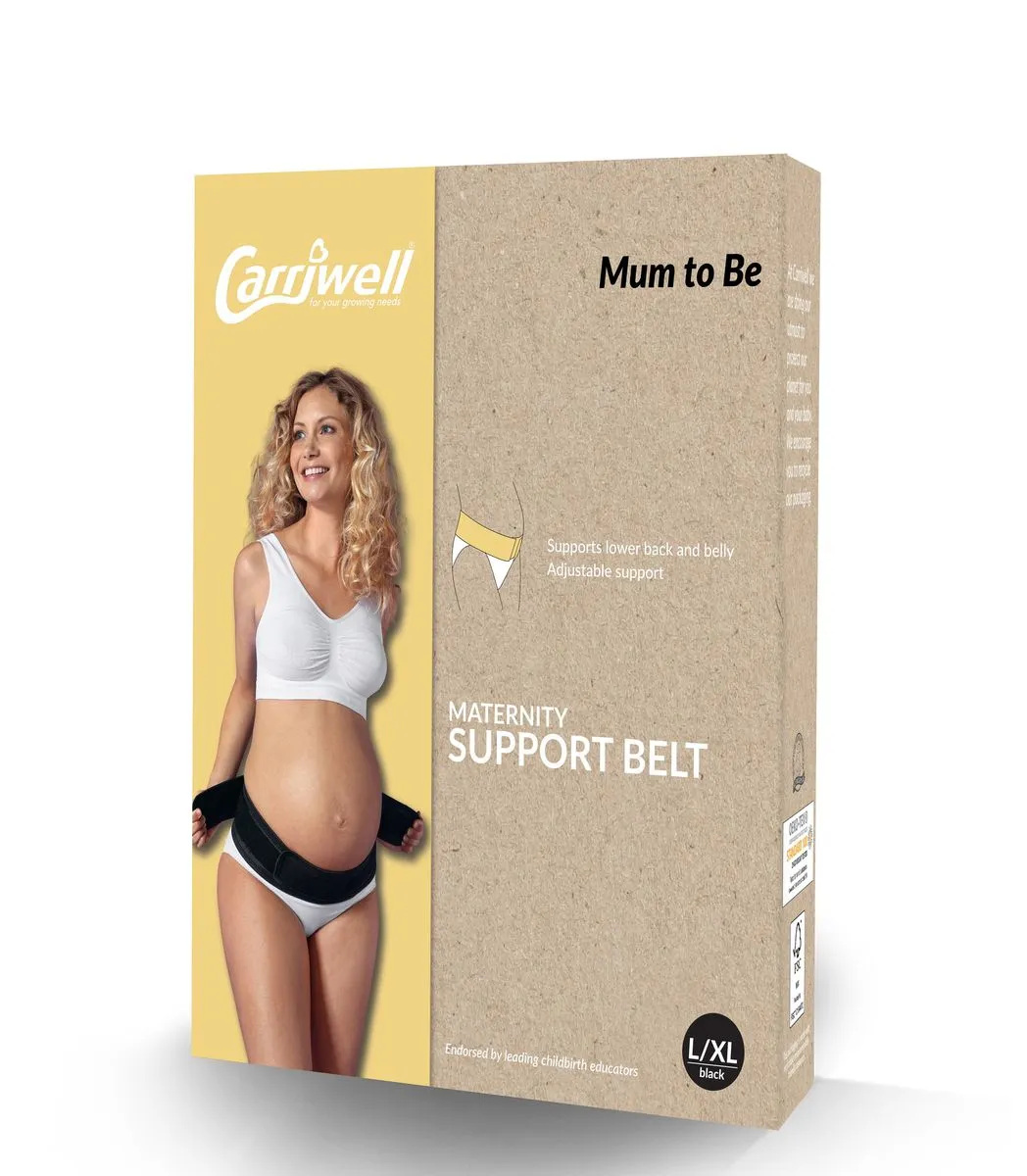 Carriwell - Maternity Support Belt Black L/XL