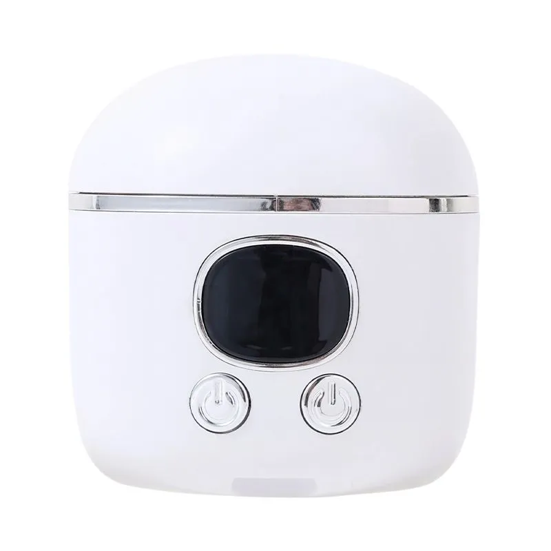 Electric Nail Cutter and Polisher, 2-in-1 Multi-Function, White
