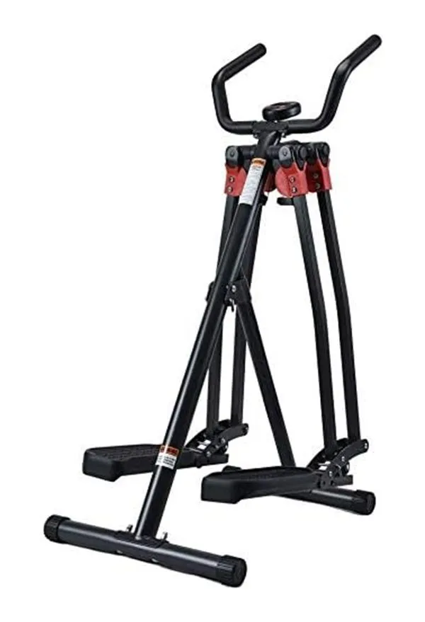 Air Walker Slim Strider - Low-Impact Full-Body Elliptical Stepper