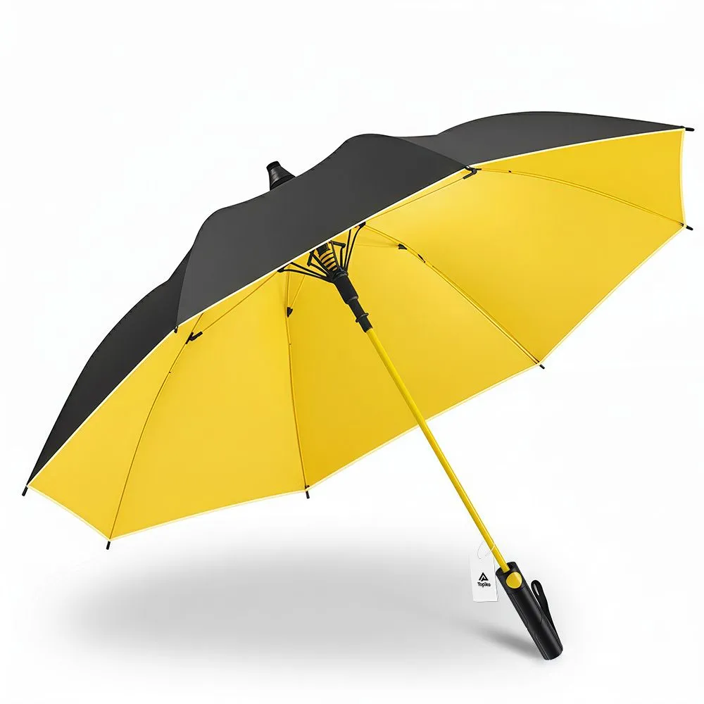 Topika - Umbrella Large Windproof Umbrella For Rain With Waterproof Sleeve