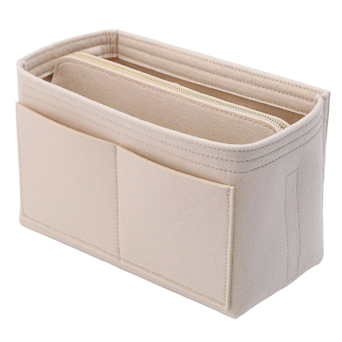 Felt Purse Organizer Insert Handbag Inner Divider Bag Shaper